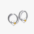 November Charm Earring Set
