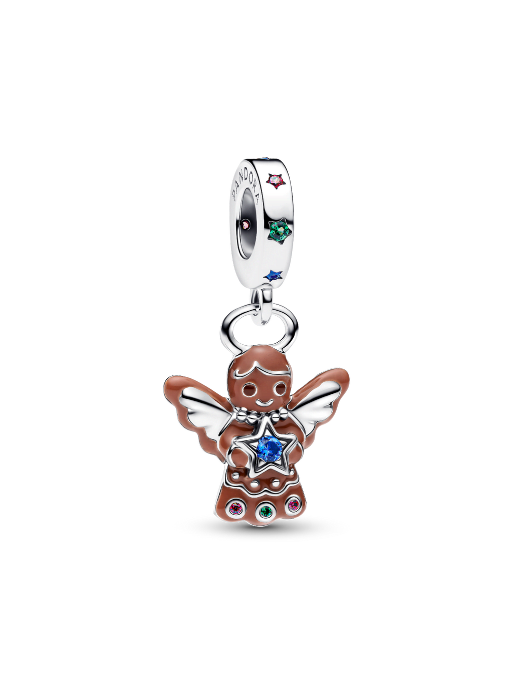 Gingerbread Angel Dangle Charm