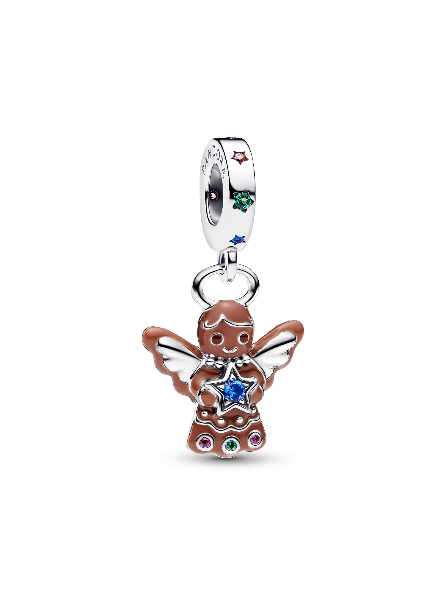 Gingerbread Angel Dangle Charm