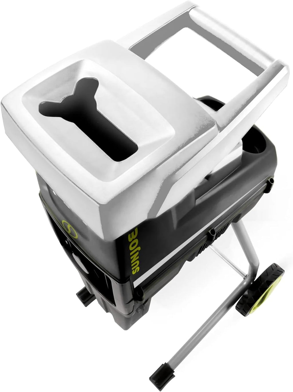 Electric Silent Wood Chopper/Deburr Machine, 15 Amp, 1.7 Inches, 21:1, 7 Inch Wheels - Green