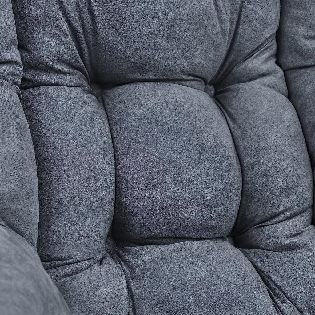 Living and More High Back Fabric Lazy Chair