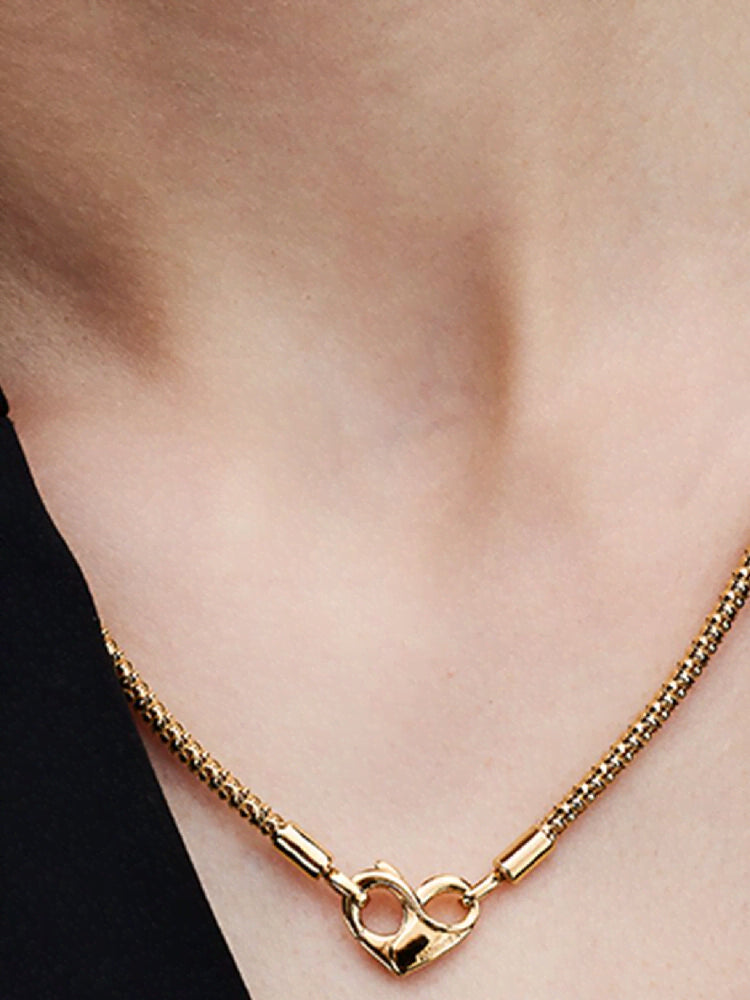Studded Chain Necklace