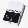Sparkling Heart Padlock Jewelry Gift Set