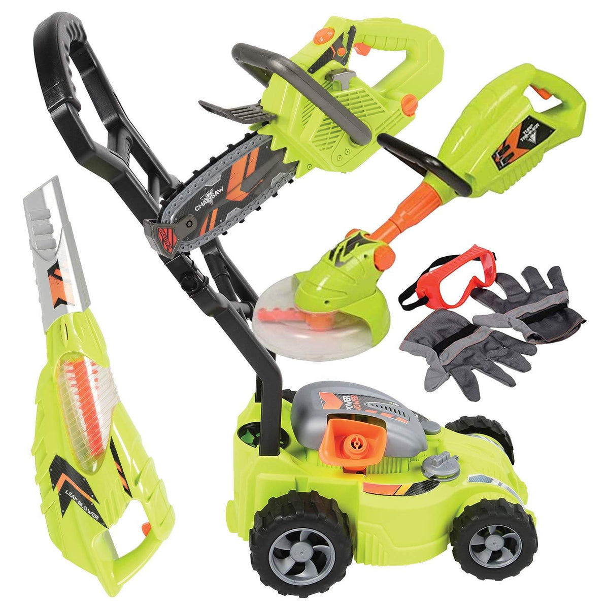 CP Toys 6-Piece Power Gardening Toy Tool Set For Kids