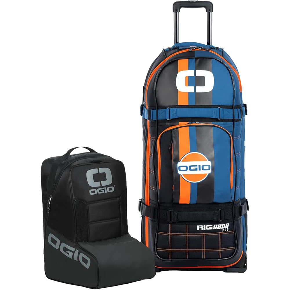Rig Wheeled Gear Bag With Boot Bag - 9800 Pro Petrol