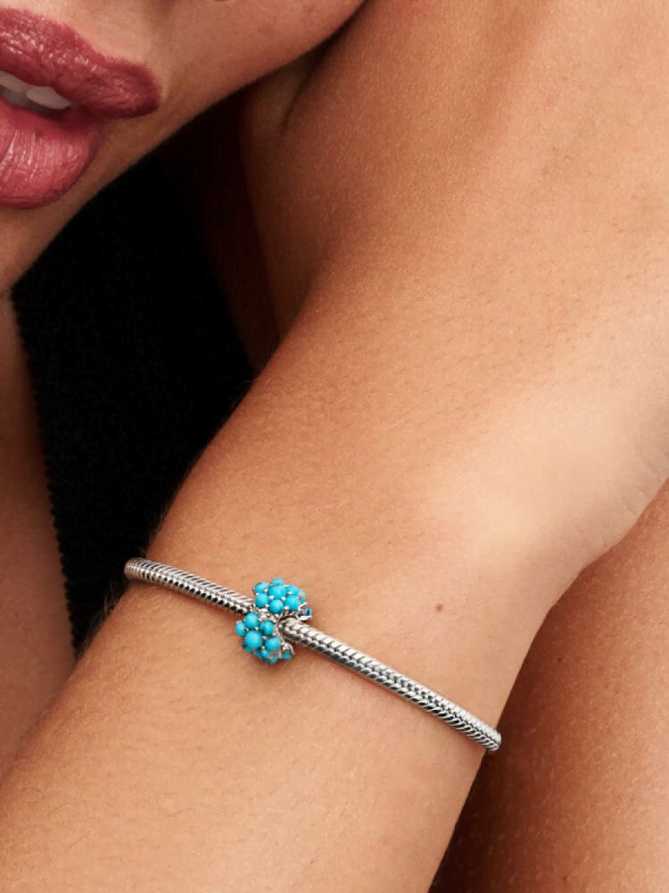 Turquoise-colored Ocean Charm