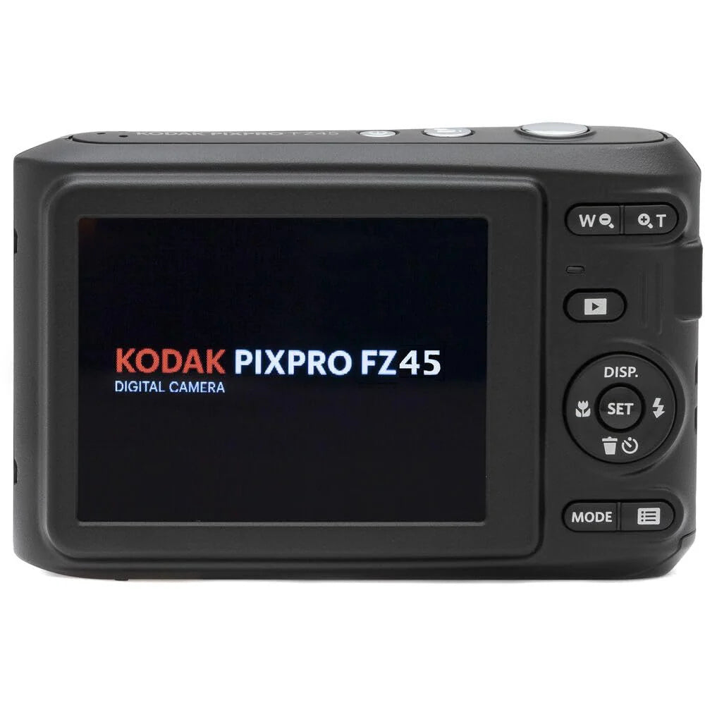 PIXPRO FZ45 Digital Camera, Black, With 32GB Memory Card - FZ45