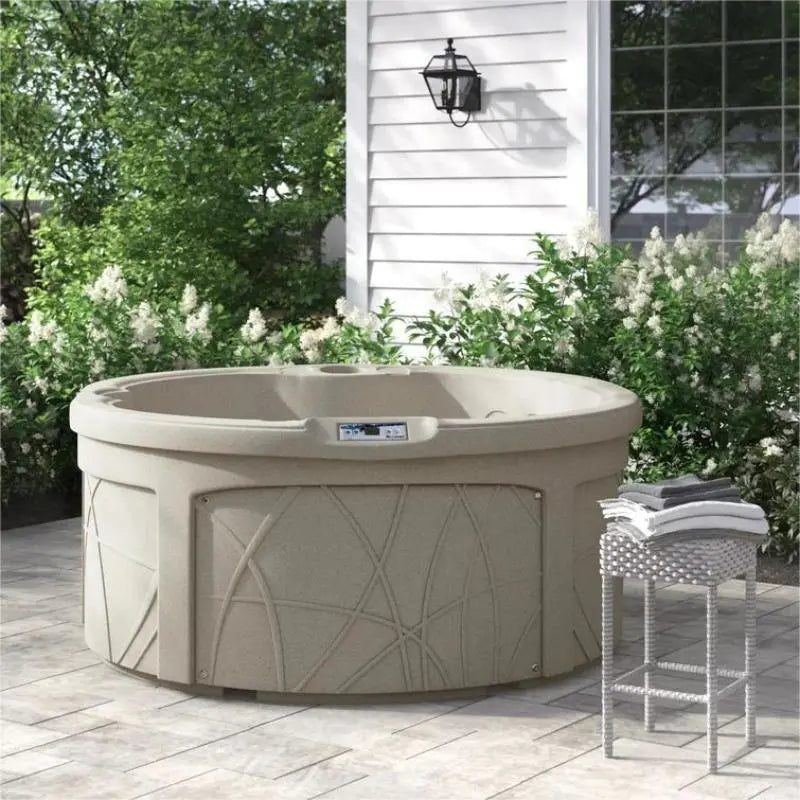 Lifesmart Spas 4-Person 13-Jet Oval Plug And Play Hot Tub - LS200