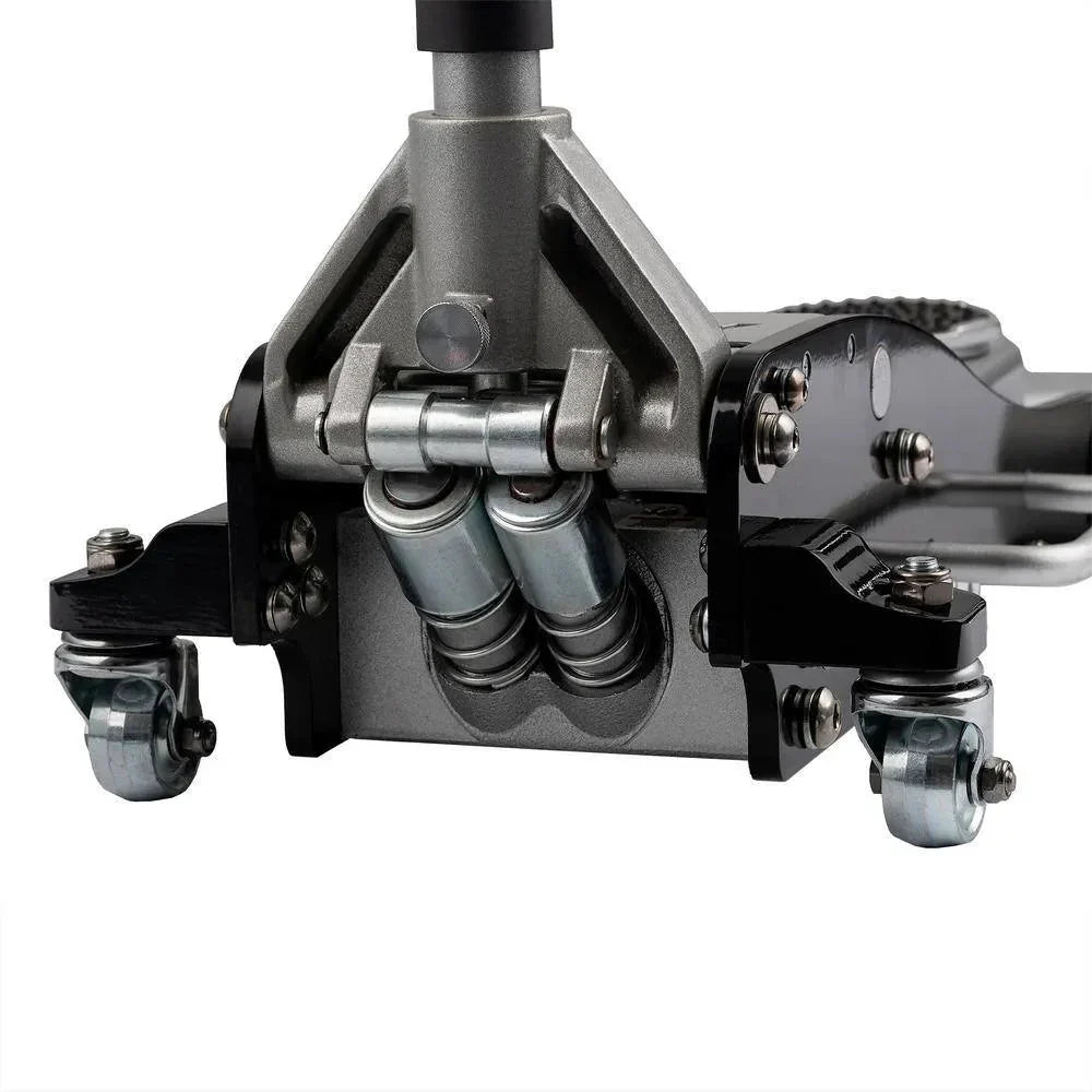 Husky 3-Ton Aluminum and Steel Car Jack, 4 in. to 18-1/2 - HPL4751