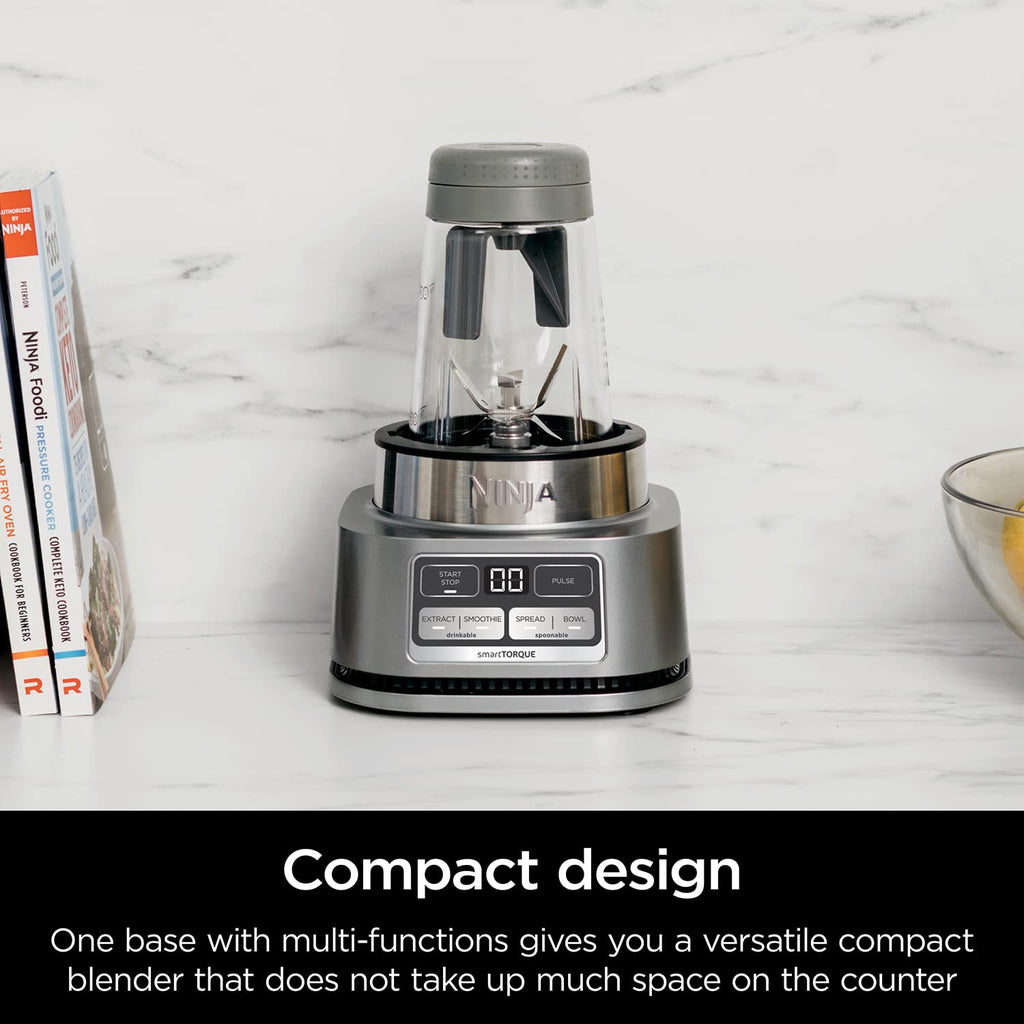 Ninja Smoothie Bowl Maker And Nutrient Extraction Blender, 14 oz And 24 oz, Stainless - SS101