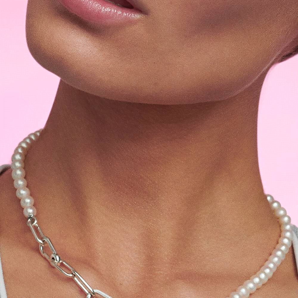 Pandora ME Treated Freshwater Cultured Pearl Necklace
