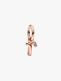 FINAL SALE - Letter R Script Alphabet Dangle Charm