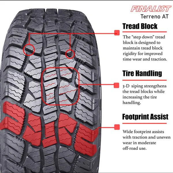 Finalist All-Terrain Tire 265/70R16 112T SUV Light Truck - Terreno A/T