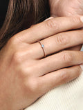 FINAL SALE - Light Blue Solitaire Ring