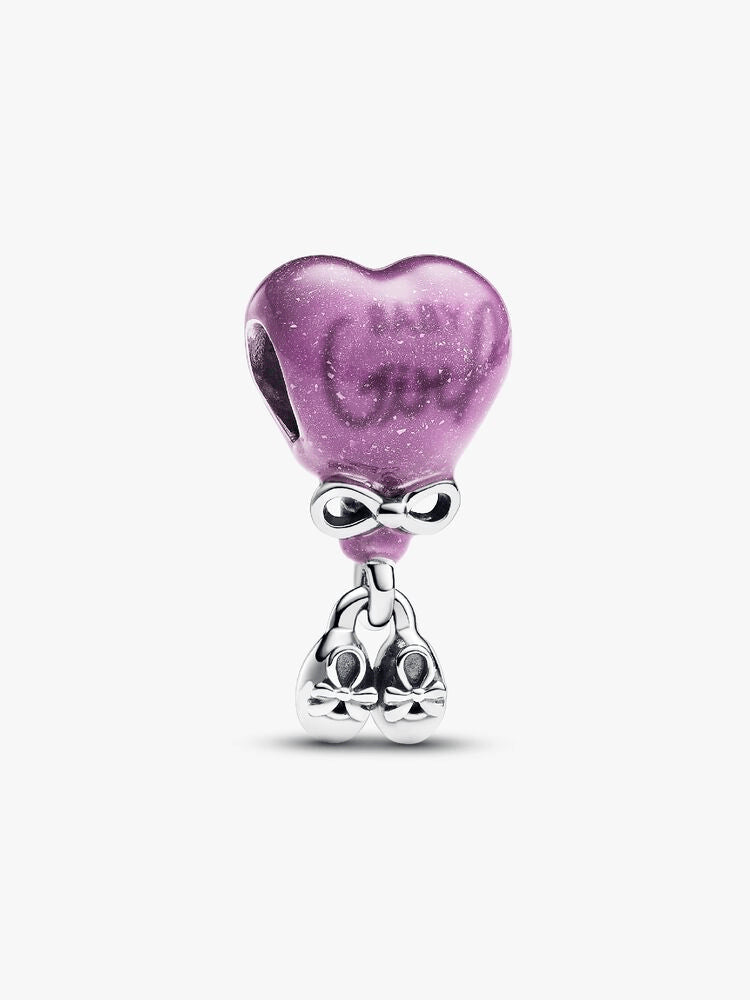 Color-changing Gender Reveal Girl Charm