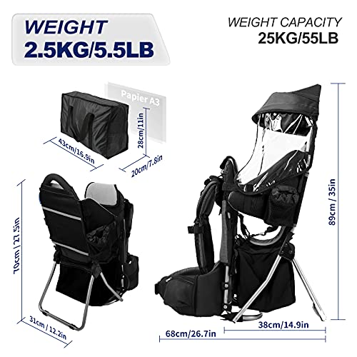 besrey Child Toddler Hiking Carrier Backpack