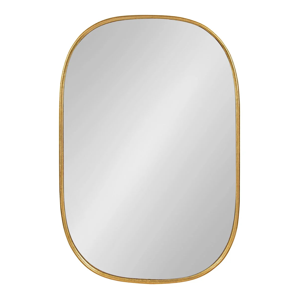 Capsule Framed Wall Mirror, 16x48, 18x24, 22x34, 24x36, Black, Bronze, Gold, Gray, Silver, Antique-Bronze