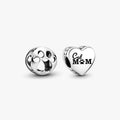 Cat Mom Charm Duo