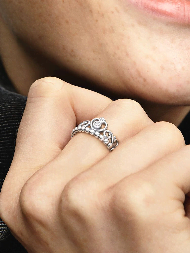 Princess Tiara Crown Ring