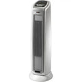 Oscillating Ceramic Tower Heater, Silver - 1500W