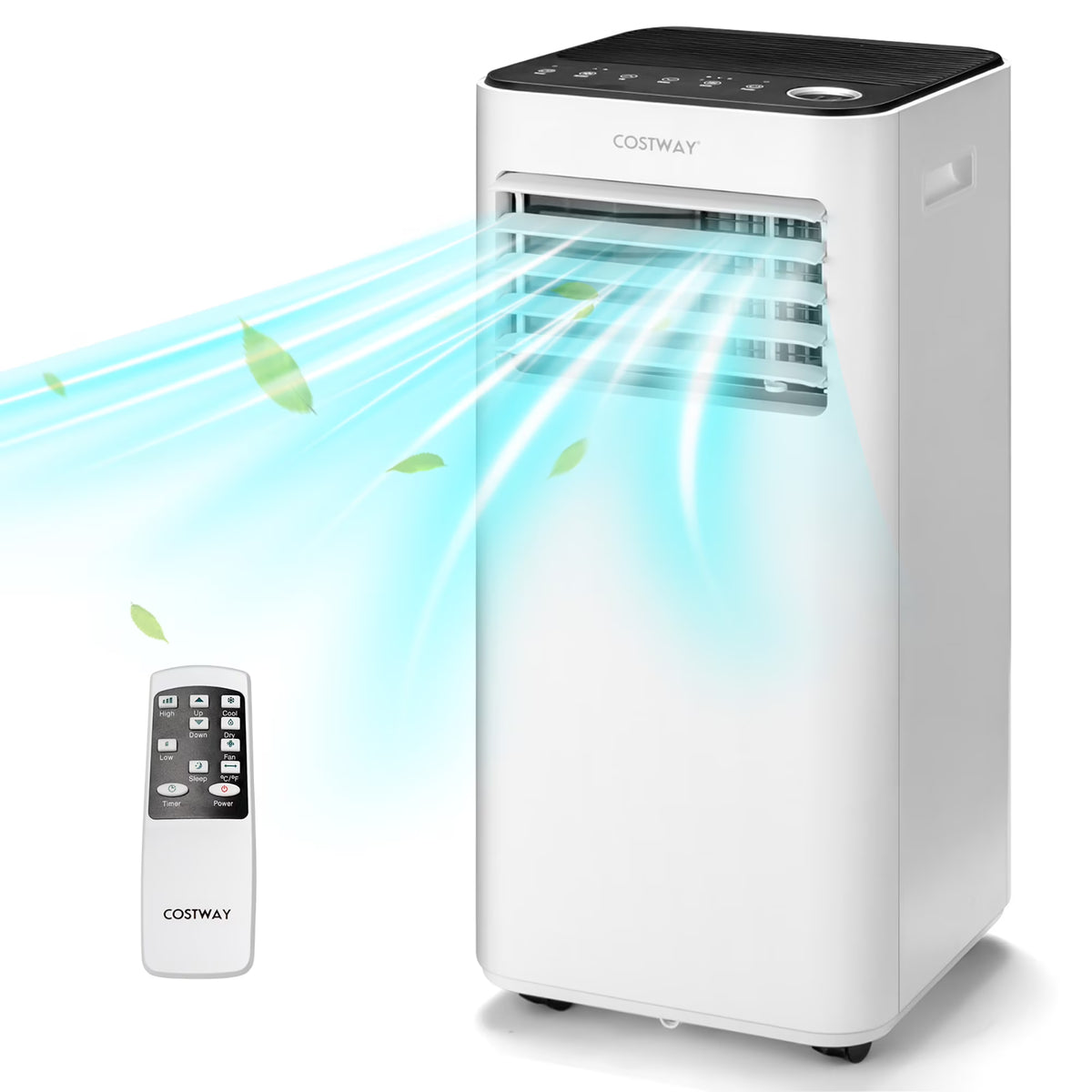 Costway Portable Air Conditioner 10000 BTU 3-in-1 White
