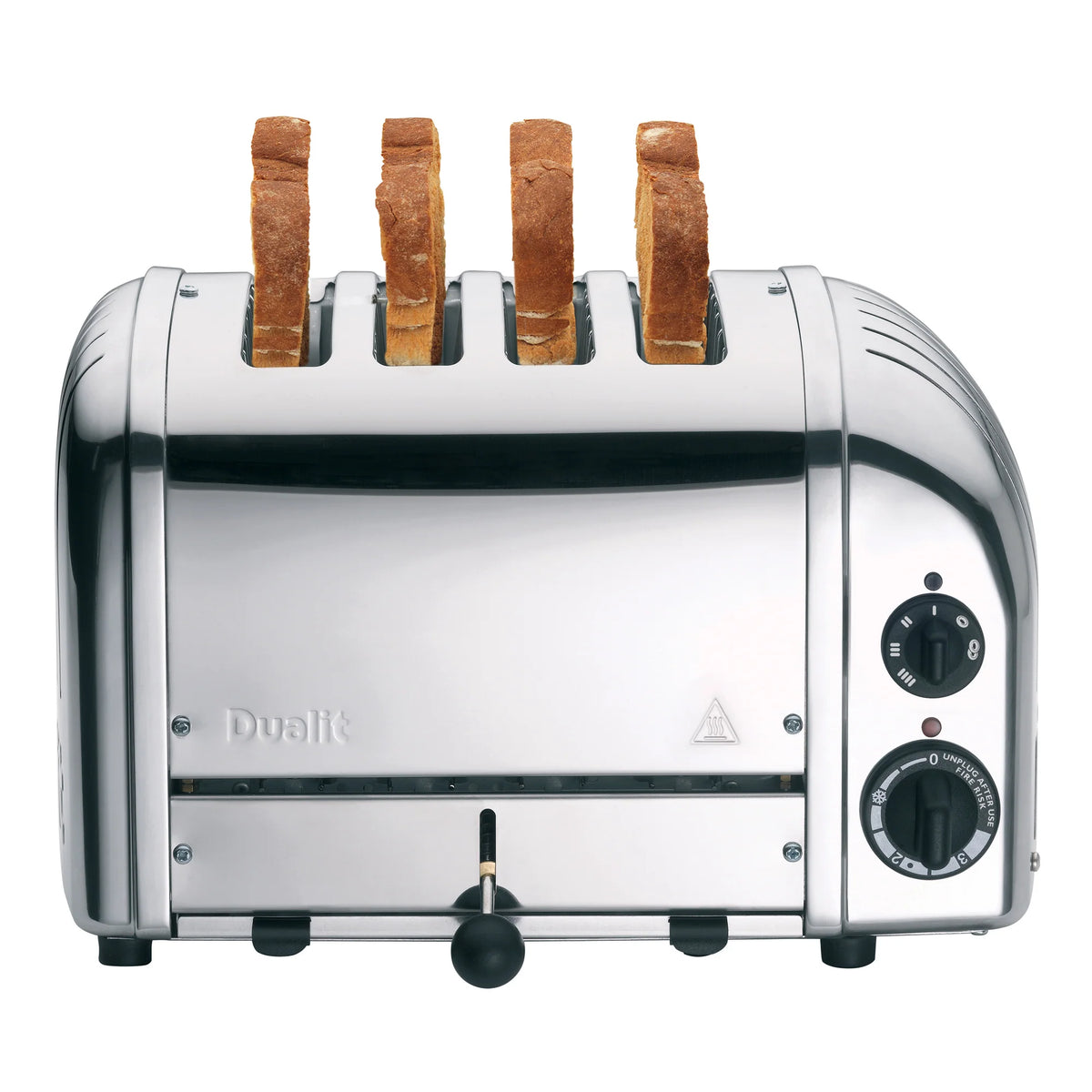 Dualit Classic 4-Slice Toaster, Stainless Steel - NewGen