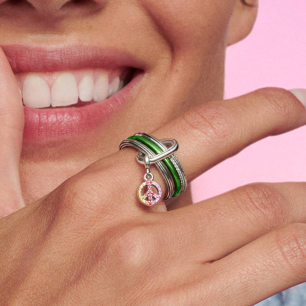 FINAL SALE - Pandora ME Laser Green Ring