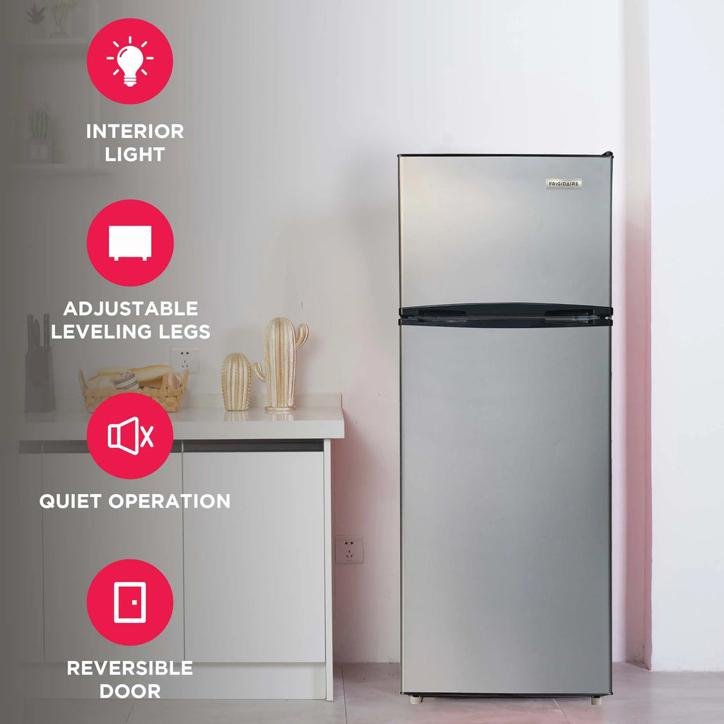 Frigidaire Top-Freezer Refrigerator 7.5 Cu. Ft. Stainless Look
