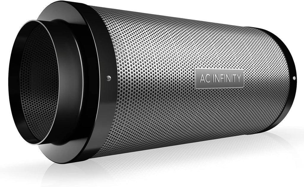 AC Infinity Air Carbon Filter 12in Duct Opening, 28in Length - Australian Virgin Charcoal