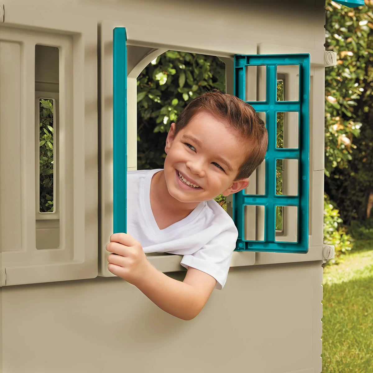 Little Tikes Cape Cottage Playhouse, Blue, Large, 13 x 31 x 41 Inches - 654053M