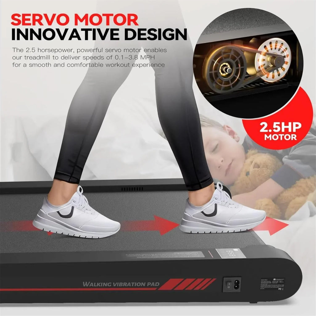 Walking Vibration Pad 2.5HP 39 x 21 x 3.5 in - RM-01