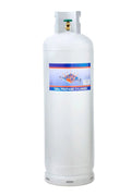 Flame King 100 lb Steel Propane Cylinder With POL Valve - Ships Empty
