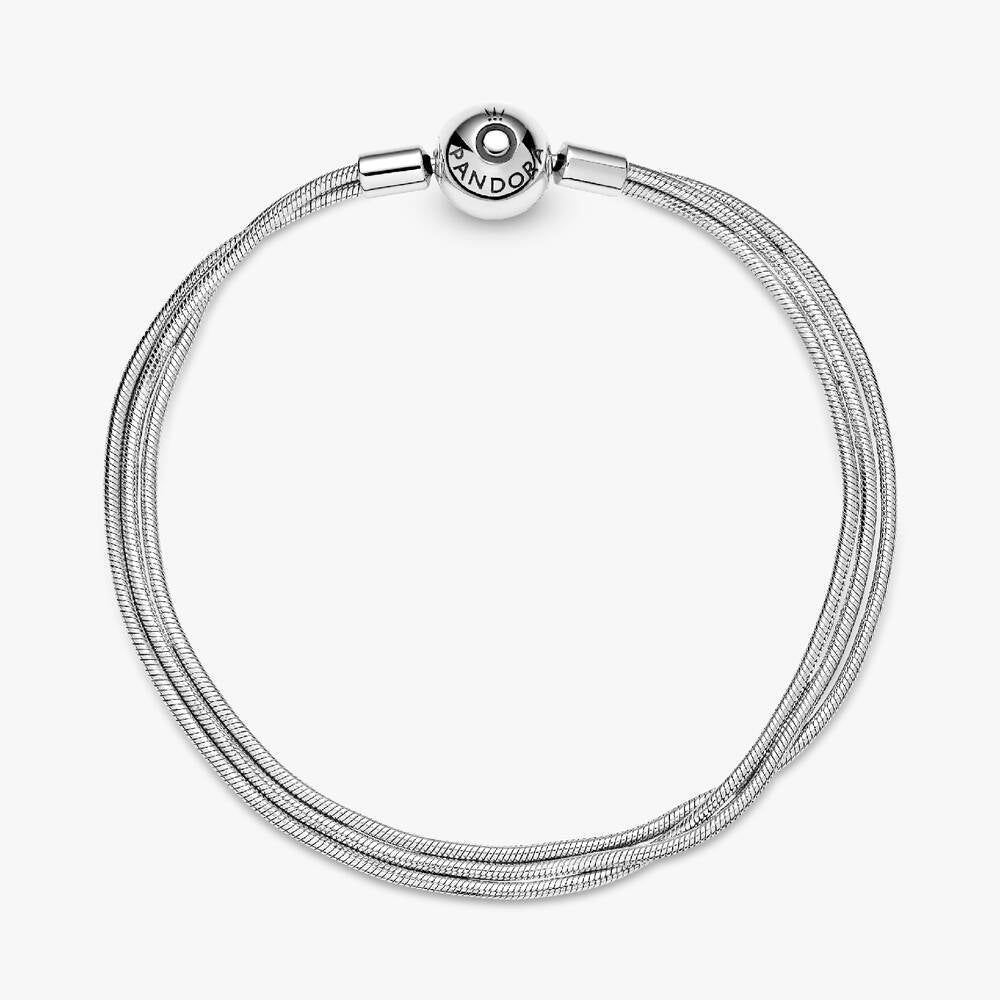 FINAL SALE - Pandora Moments Multi Snake Chain Bracelet