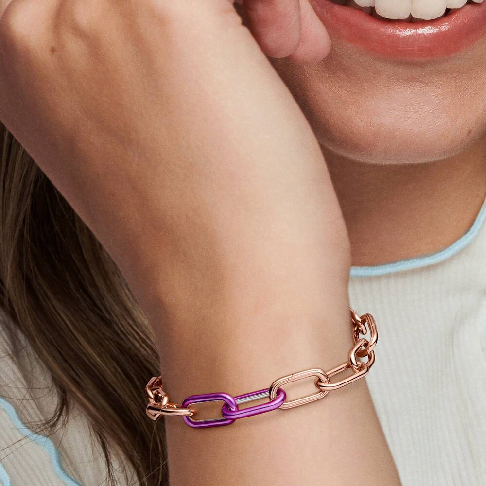 FINAL SALE - Pandora ME Styling Shocking Purple Double Link