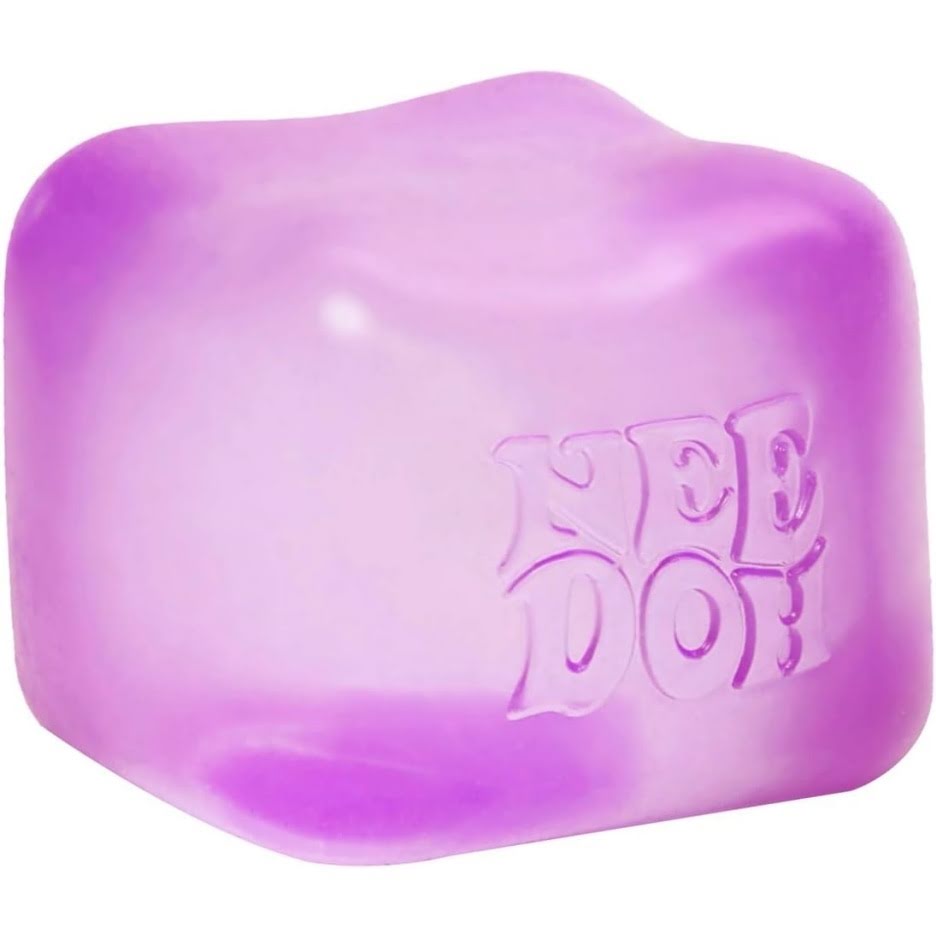 NeeDoh Nice Cube – Solid Squish – 2.25" Cube