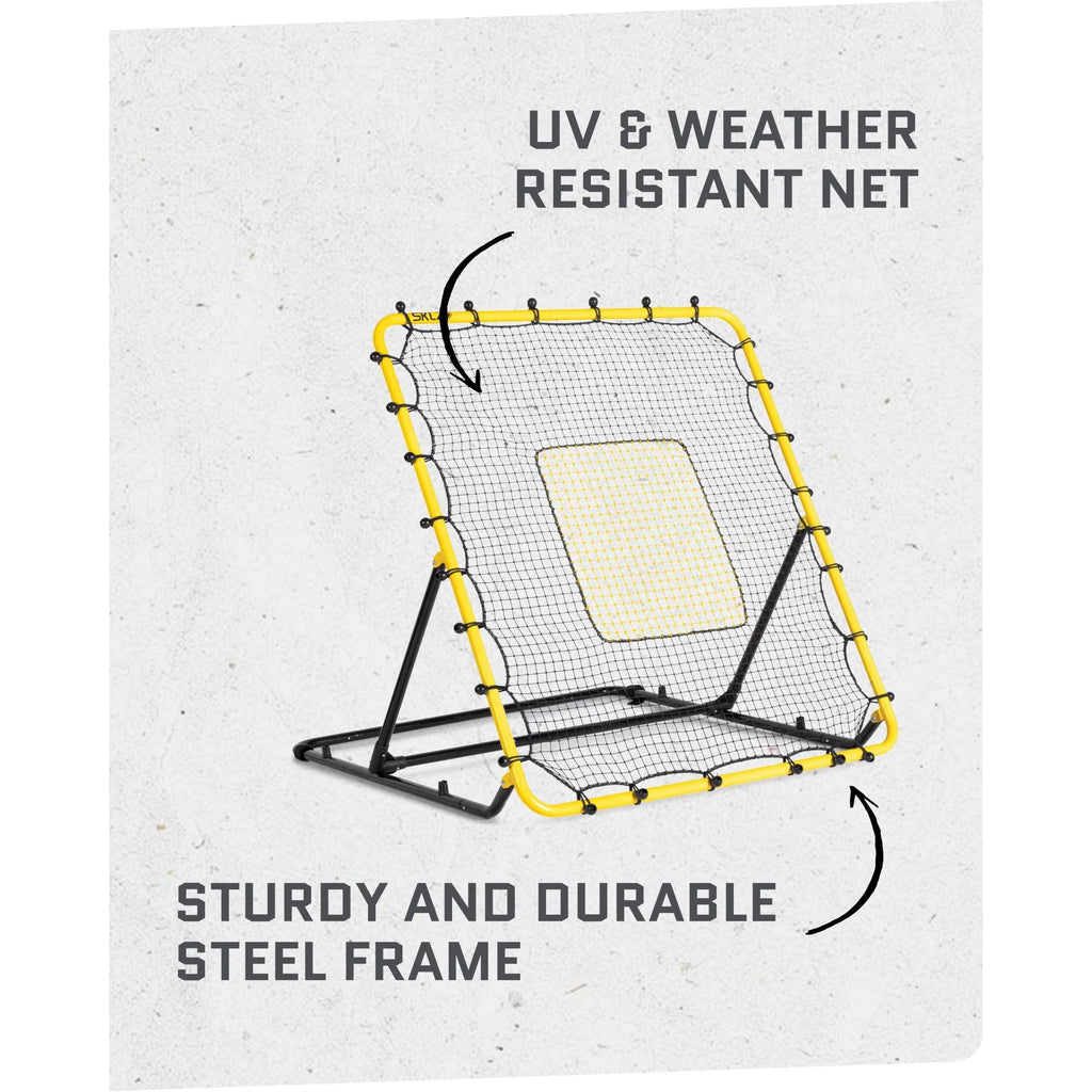 Baseball & Softball Fielding Trainer Rebounder Net - Portable Practice Equipment