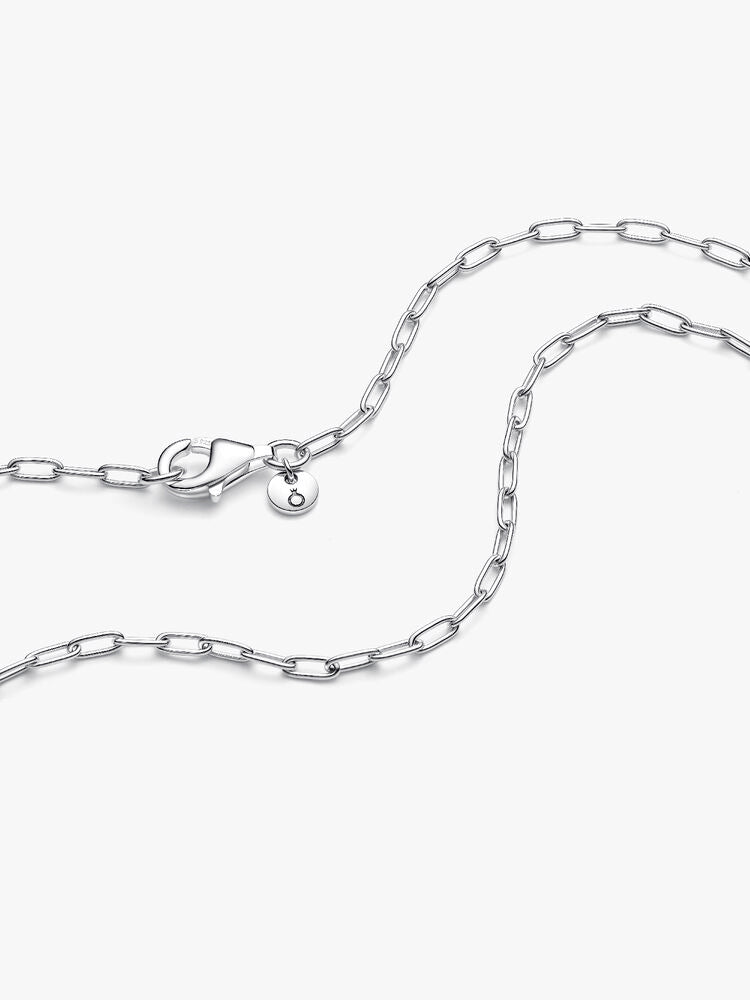 Elongated Link Chain Necklace