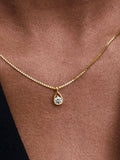 Pandora Infinite 14k Gold Lab-grown Diamond Pendant Necklace