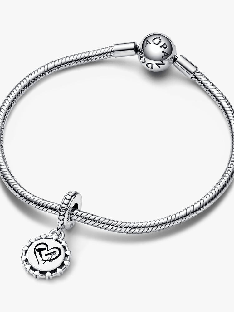 Engravable Hair Stylist Dangle Charm