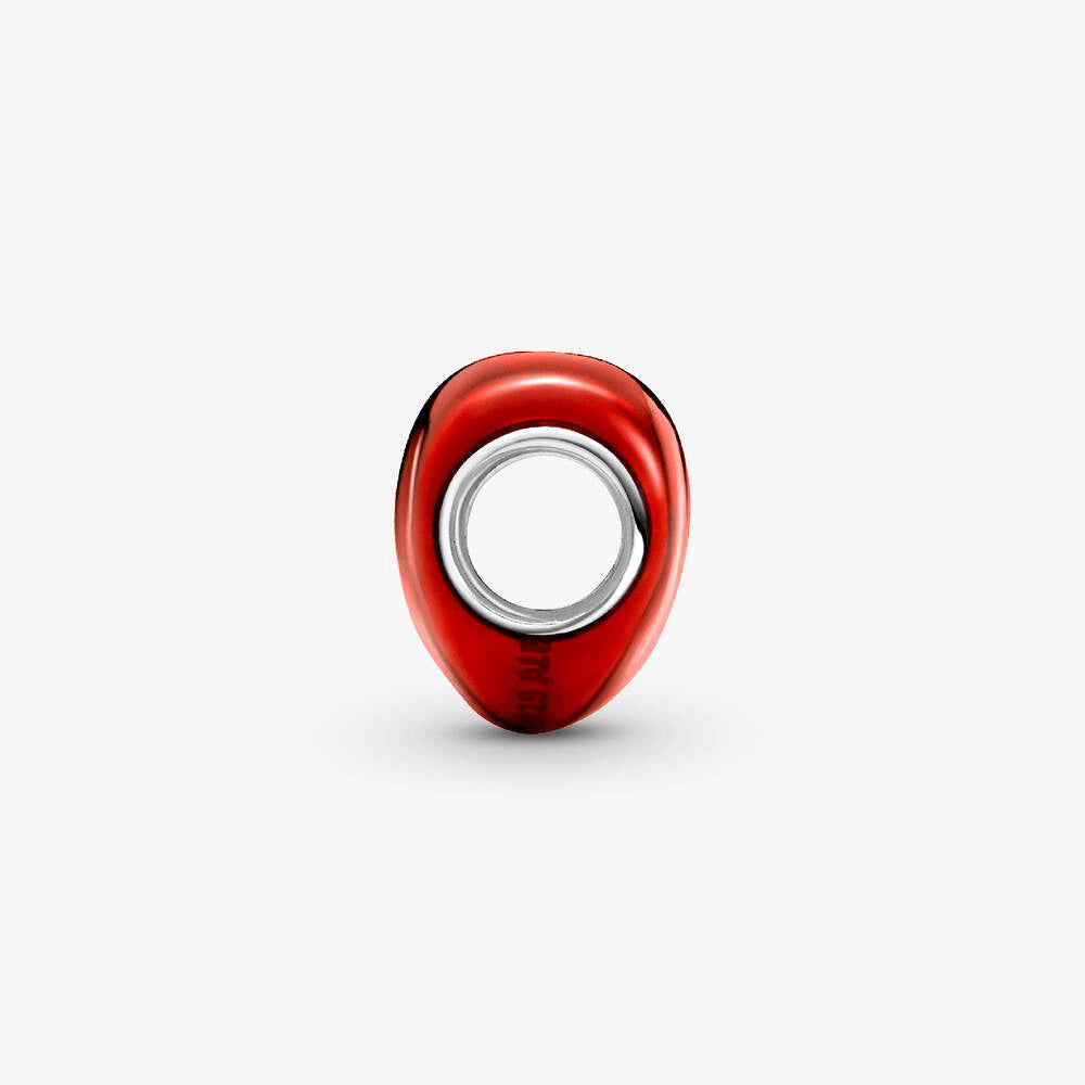 FINAL SALE - Metallic Red Heart Charm