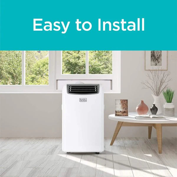 BLACK+DECKER 14,000 BTU Portable Air Conditioner With Heat And Remote Control