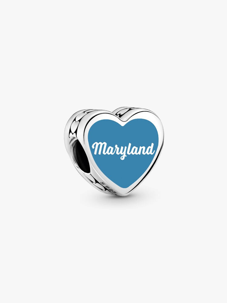Maryland Heart Charm