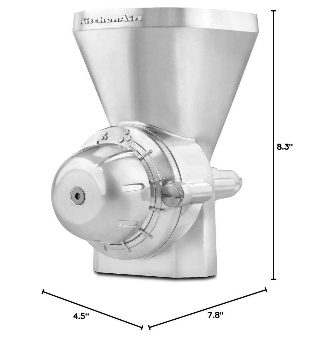All Metal Adjustable Grain Mill Attachment For Stand Mixers