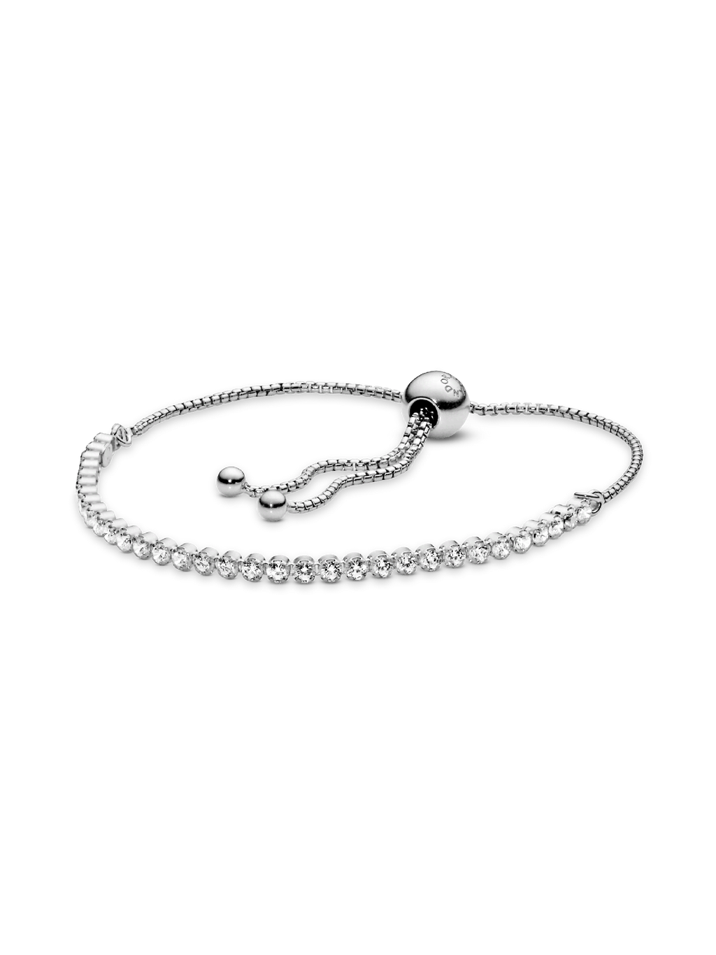 Sparkling Slider Tennis Bracelet