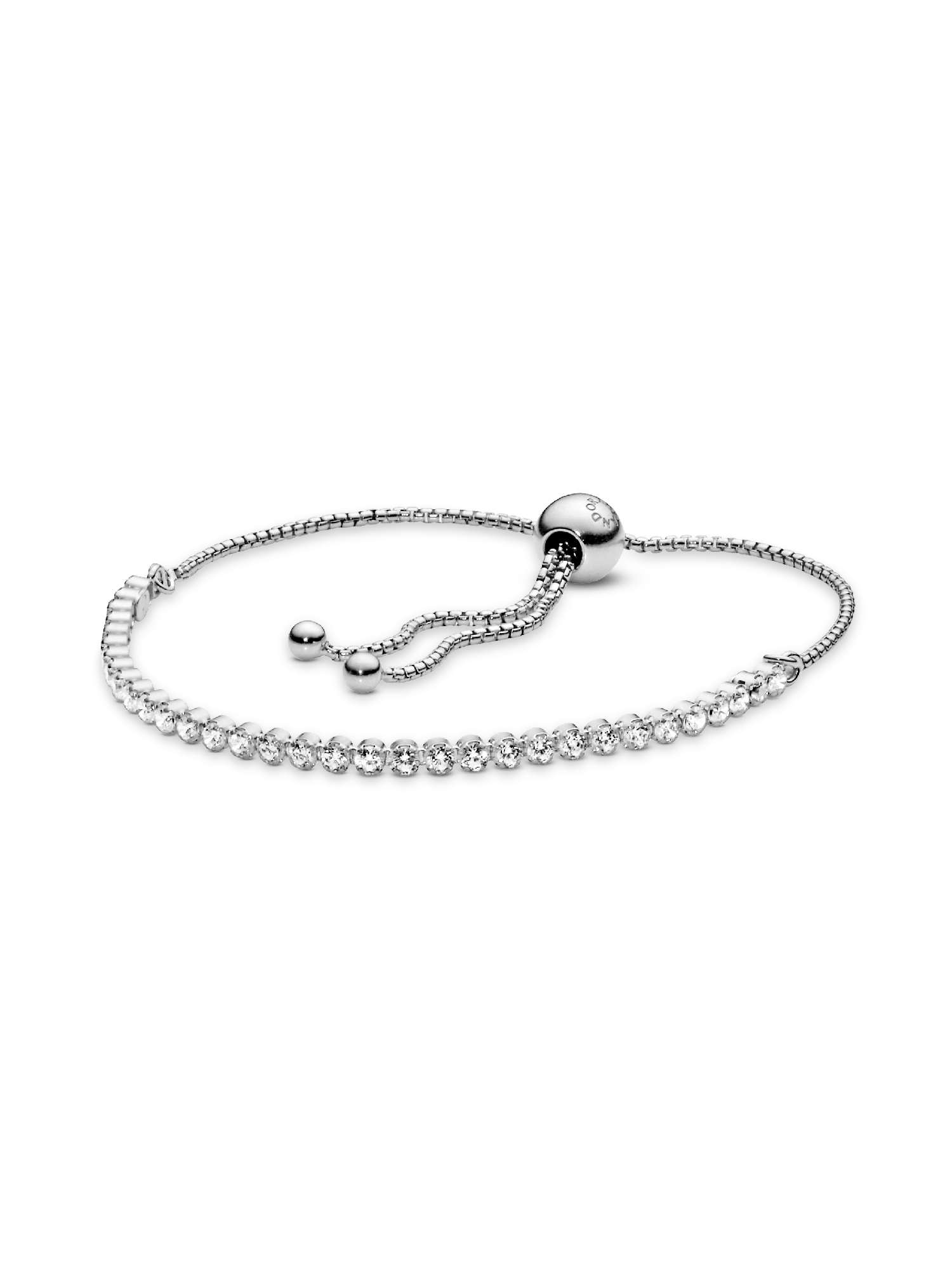Sparkling Slider Tennis Bracelet