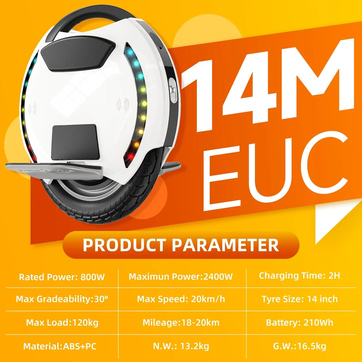 Kingsong Electric Unicycle Battery - 14M