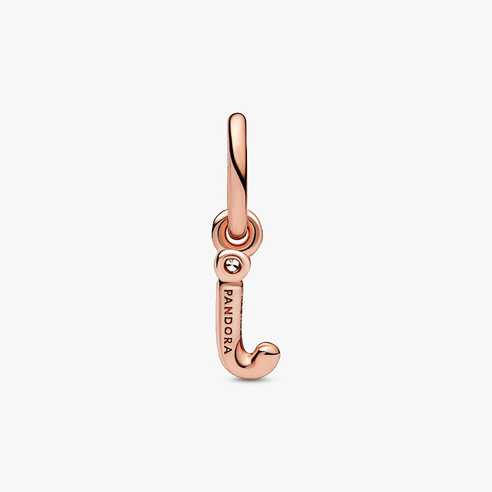 FINAL SALE - Letter J Script Alphabet Dangle Charm