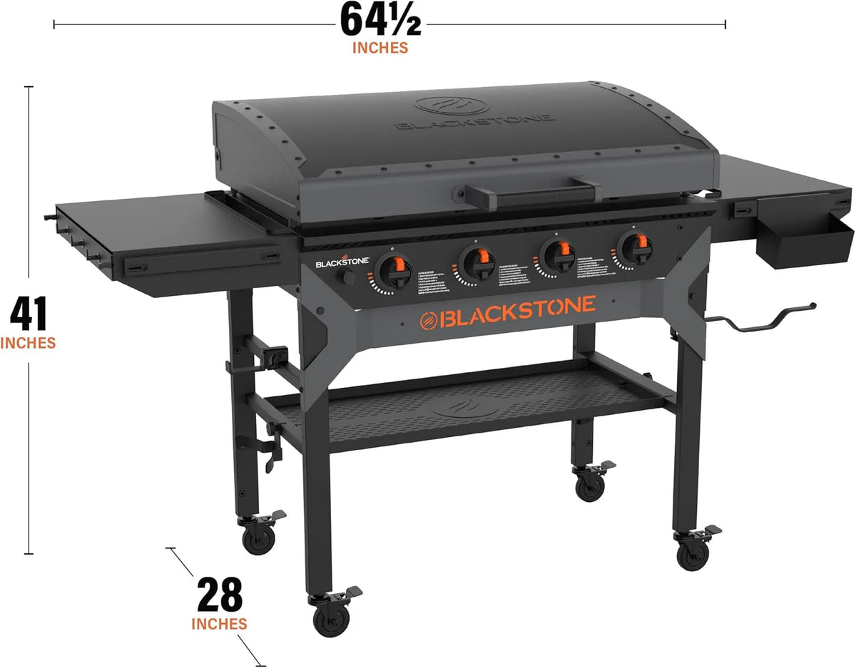 BLACKSTONE 36in Omnivore Gas Griddle, 768 Square Inches, Powder Coated Black - 2310