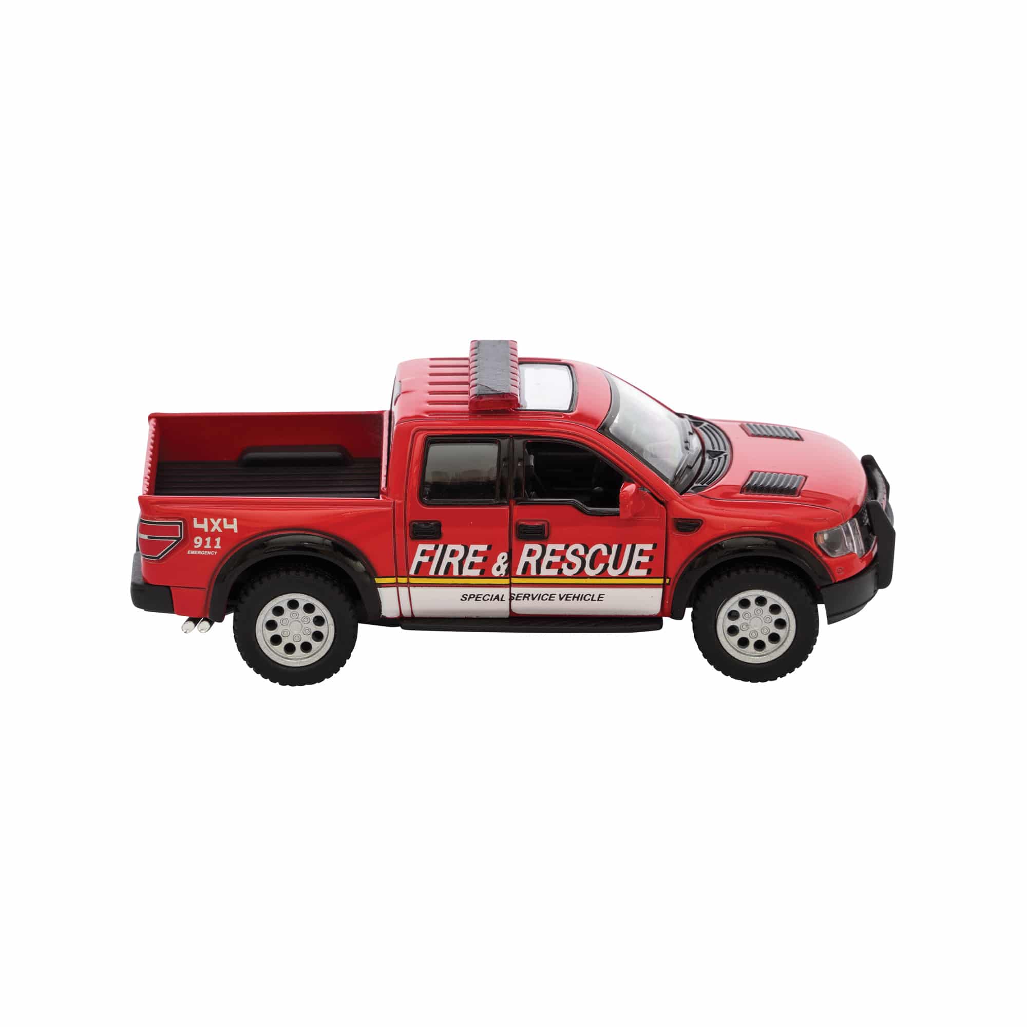 Diecast Raptor Fire-Police Rescue