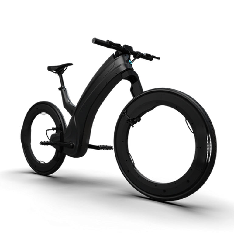 Hubless Electric Bike With 750W Motor, 48V Battery, Up To 37 Miles Range